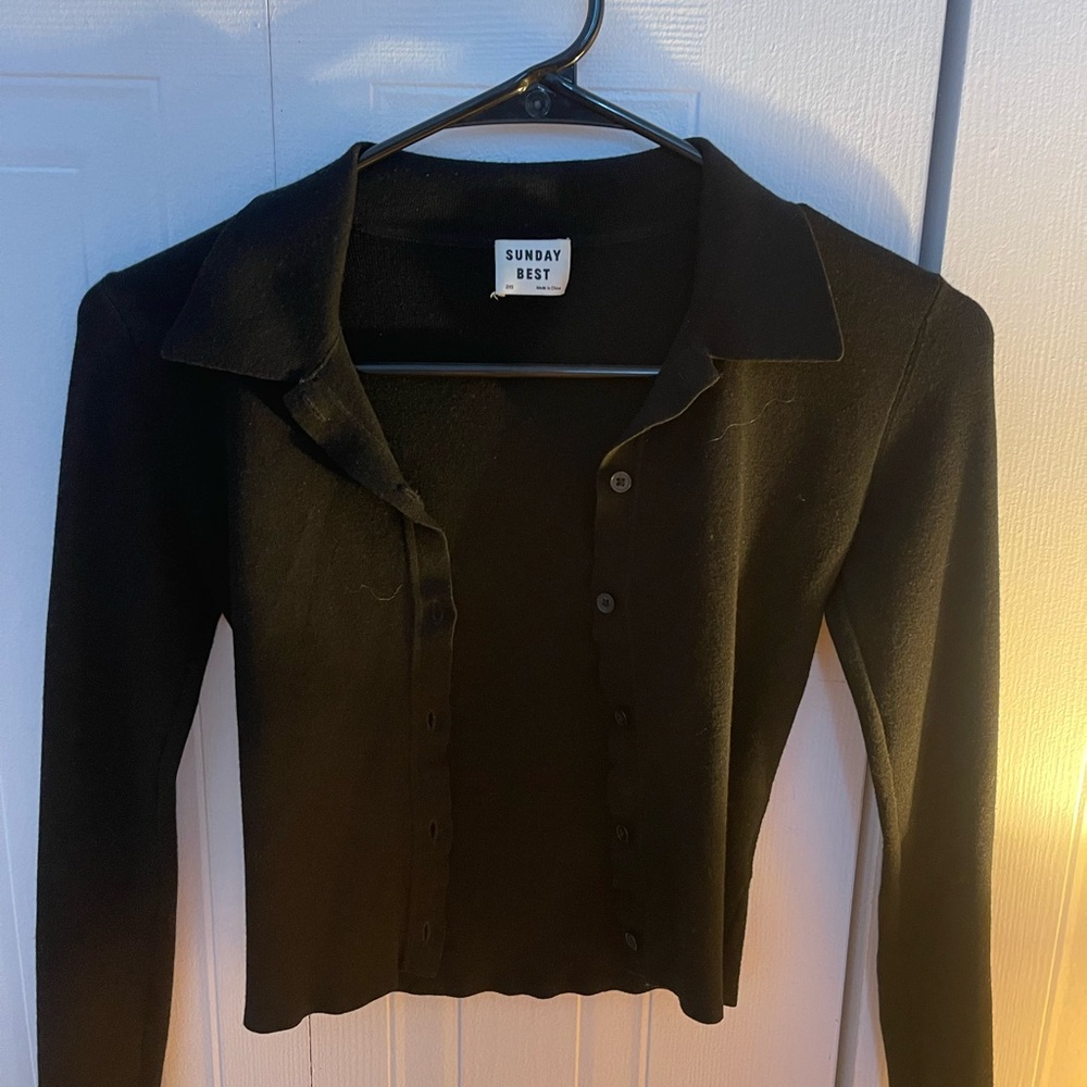 Sunday Best Women's Black Top
